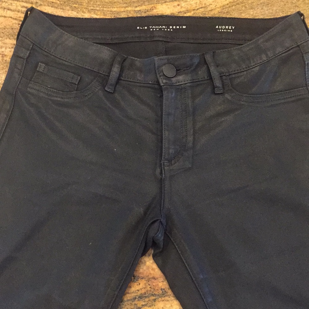 Special dye Black Jeggings